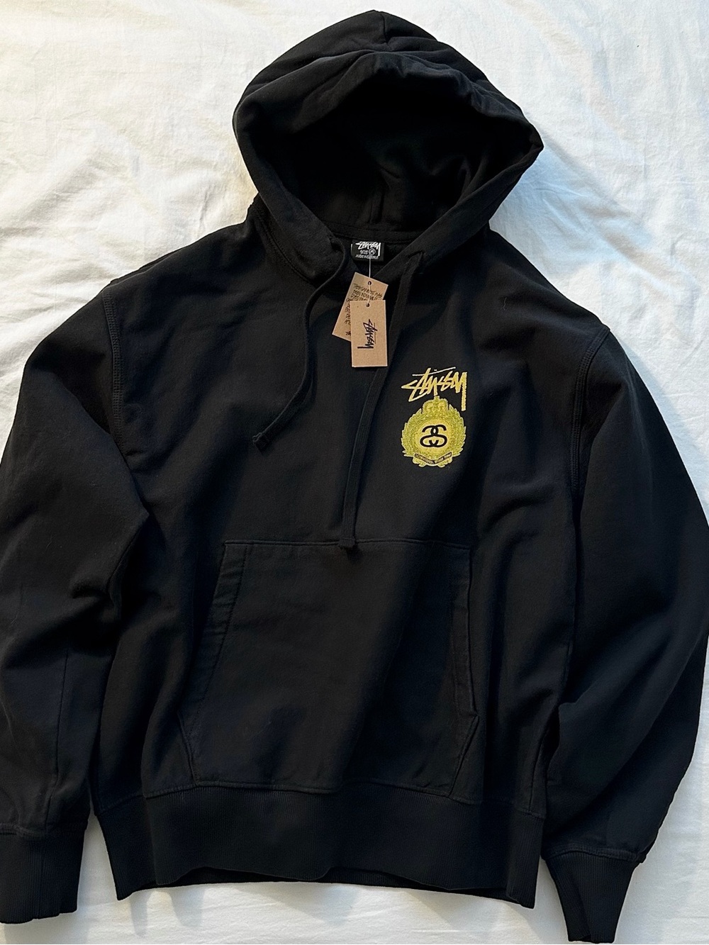 Stussy Crown Wreath Black Hoodie